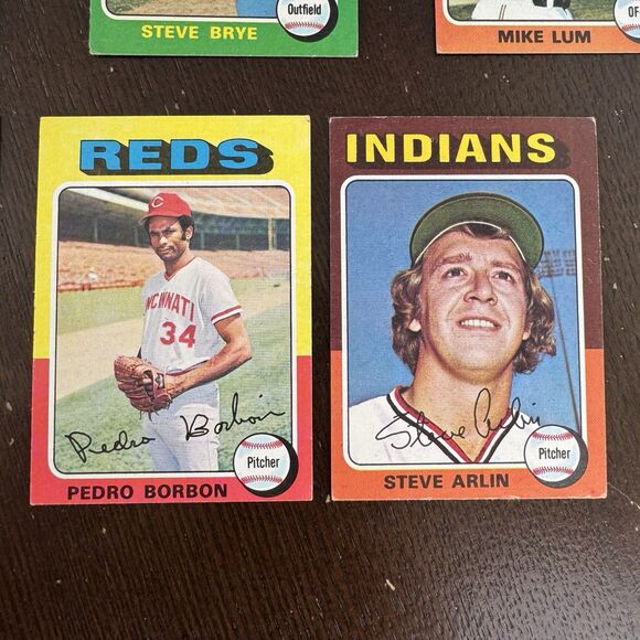 1975 Topps Baseball 12 Card Lot w Dave Kingman Pedro Garcia Tim Foli Jim Bibby - Picture 12 of 12